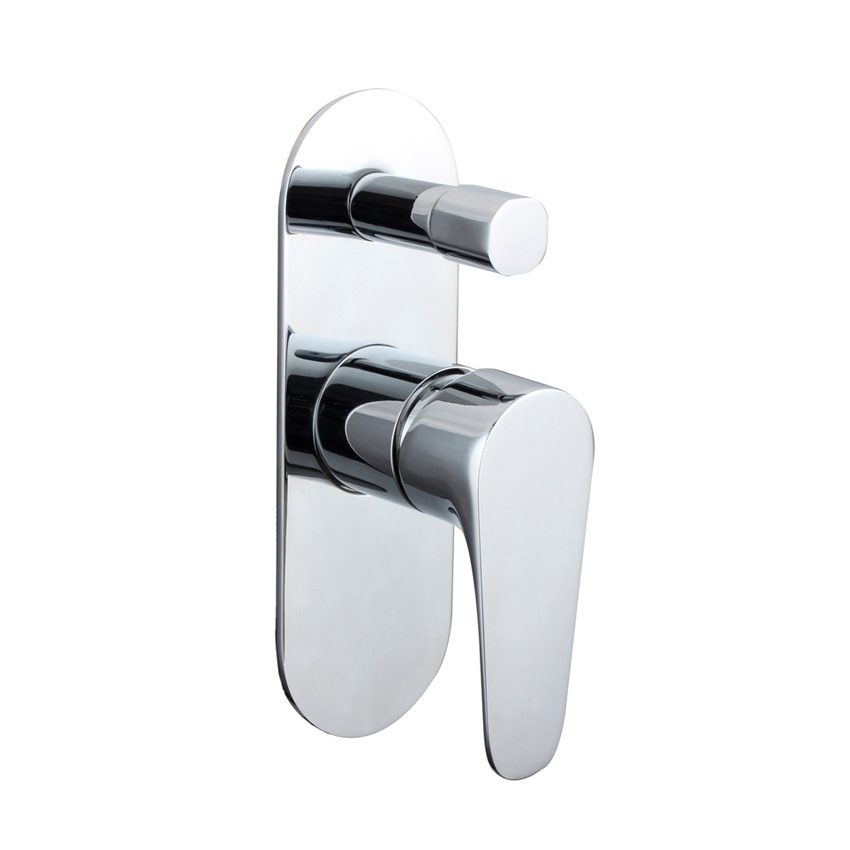 Lava Wall Mixer with Diverter Chrome
