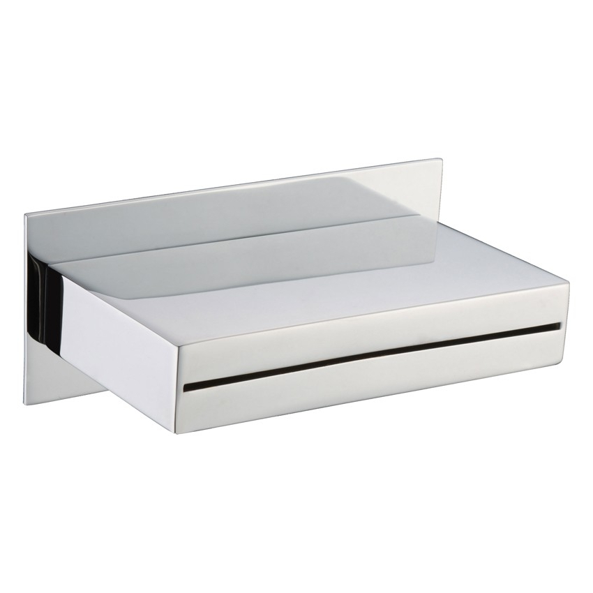 Yale Rectangle Waterfall Bath Spout Chrome