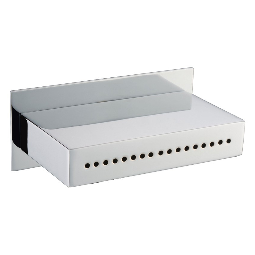 Yale Rectangle Spray Bath Spout Chrome