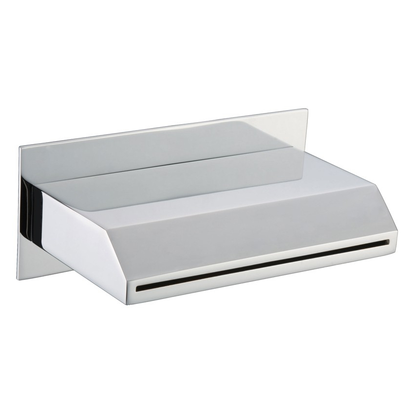 Yale Trapezium Shaped Bath Spout Chrome