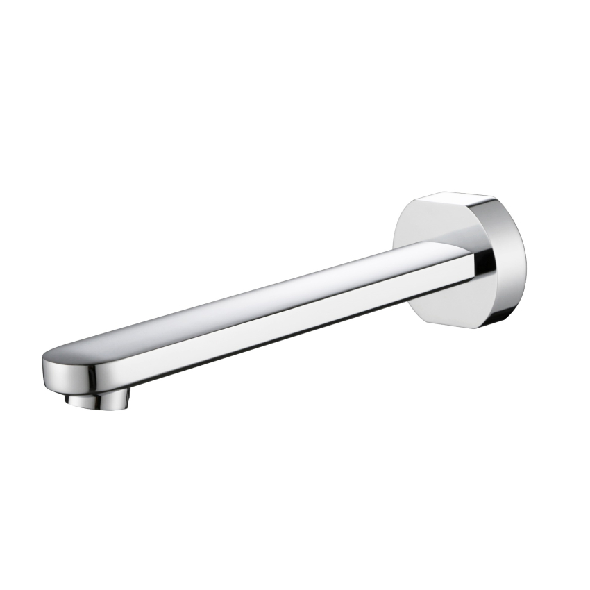 Cora Bath Spout 200mm Chrome