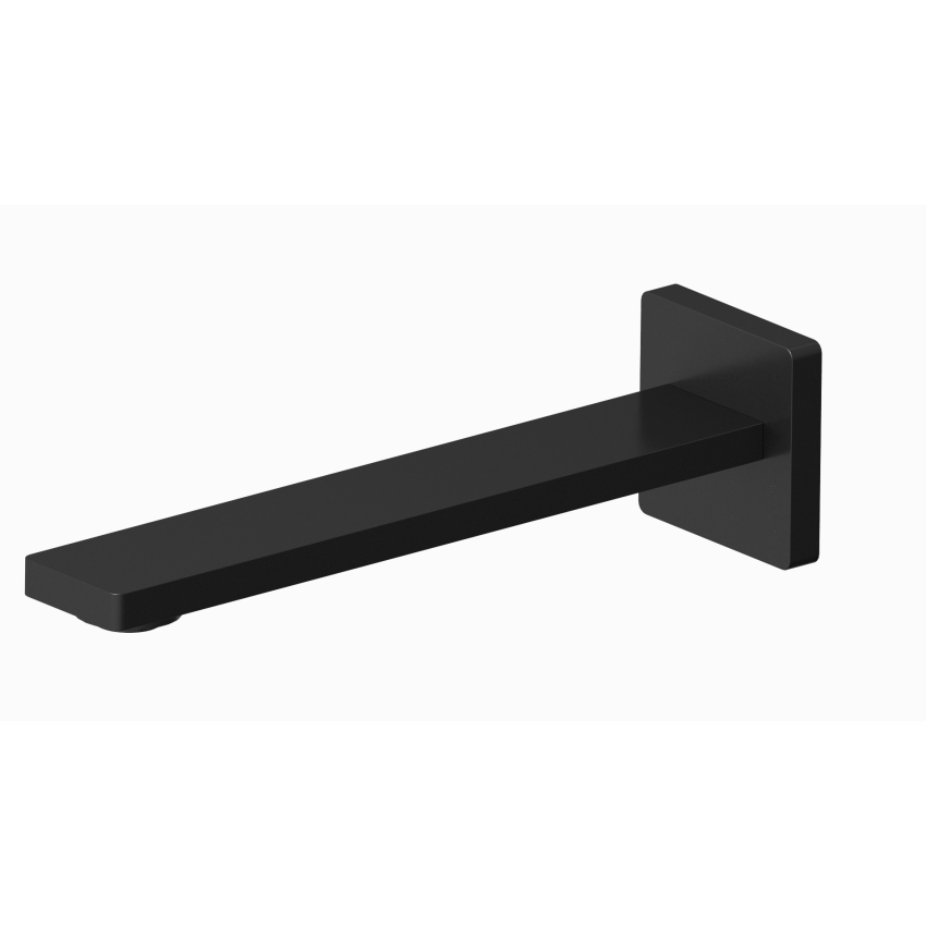 Ruki Bath Spout Matt Black