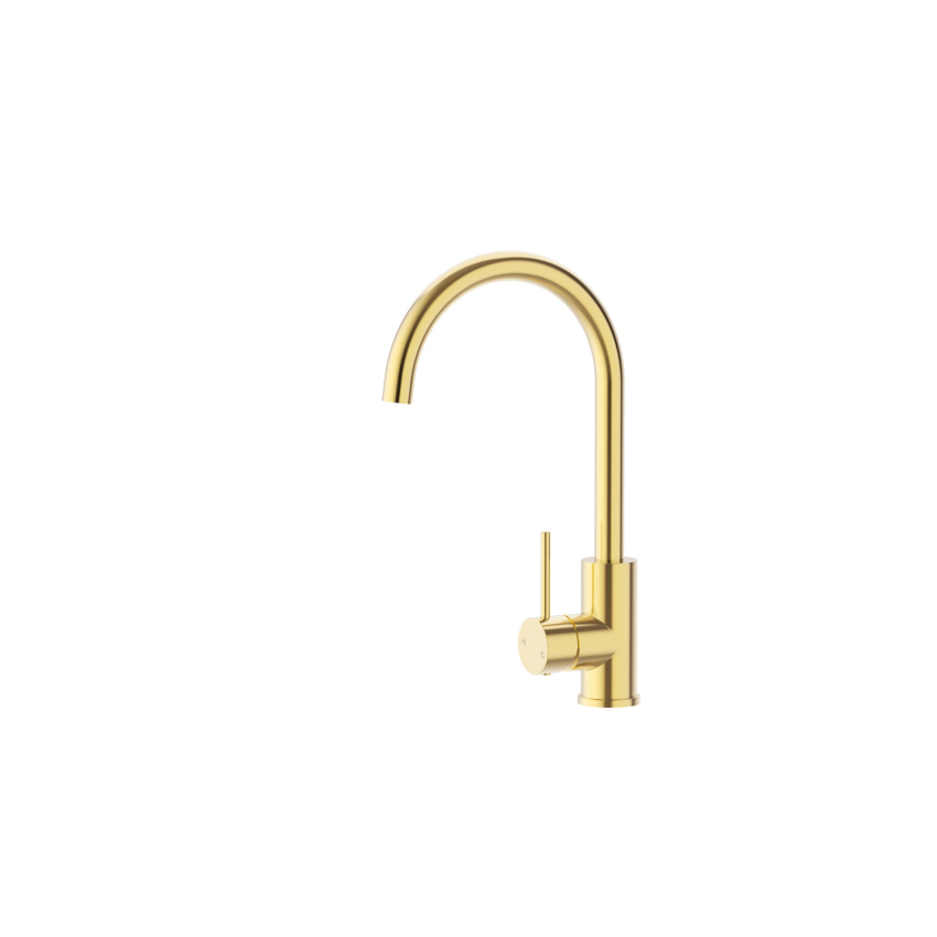 Otus Slimline SS Sink Mixer in Brushed Gold