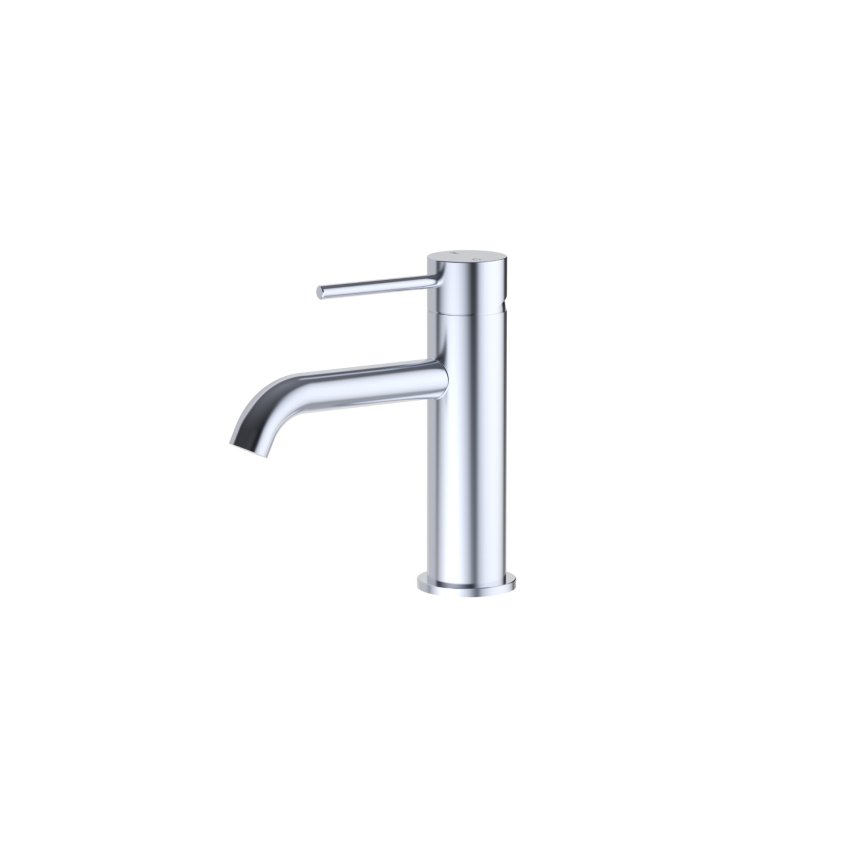 Otus Slimline SS Basin Mixer Curved Spout in Chrome