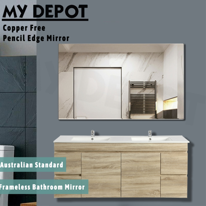 1500mm Pencil Edge Rectangle Bathroom Plain Mirror