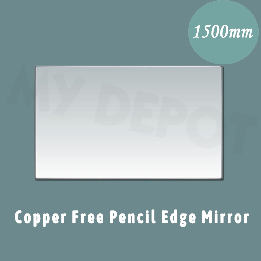 1500mm Pencil Edge Rectangle Bathroom Plain Mirror