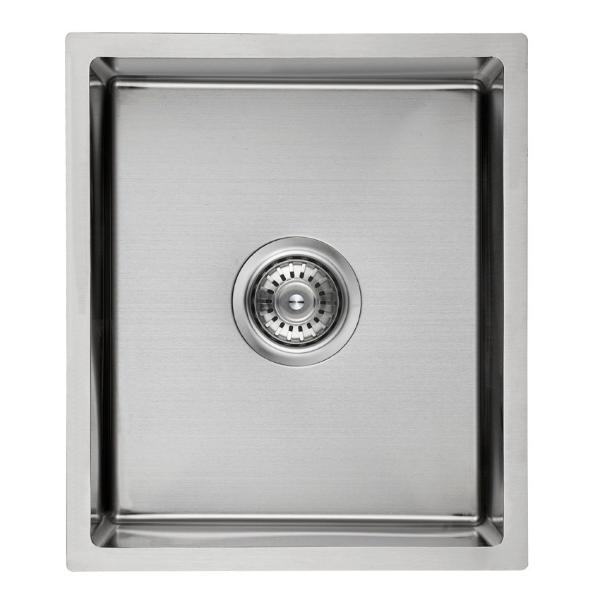 New Cora Single Bowl Above/Undermout Sink 340mm,93 Degree