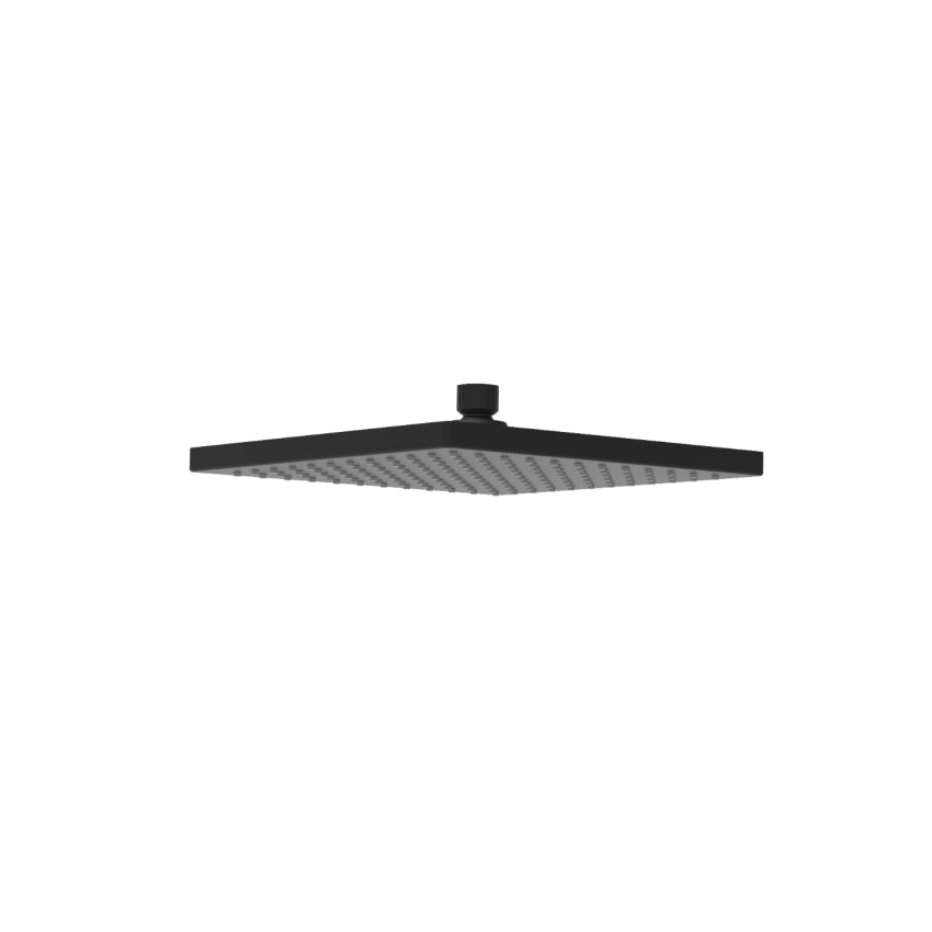 Rosa Square Overhead Shower Matt Black