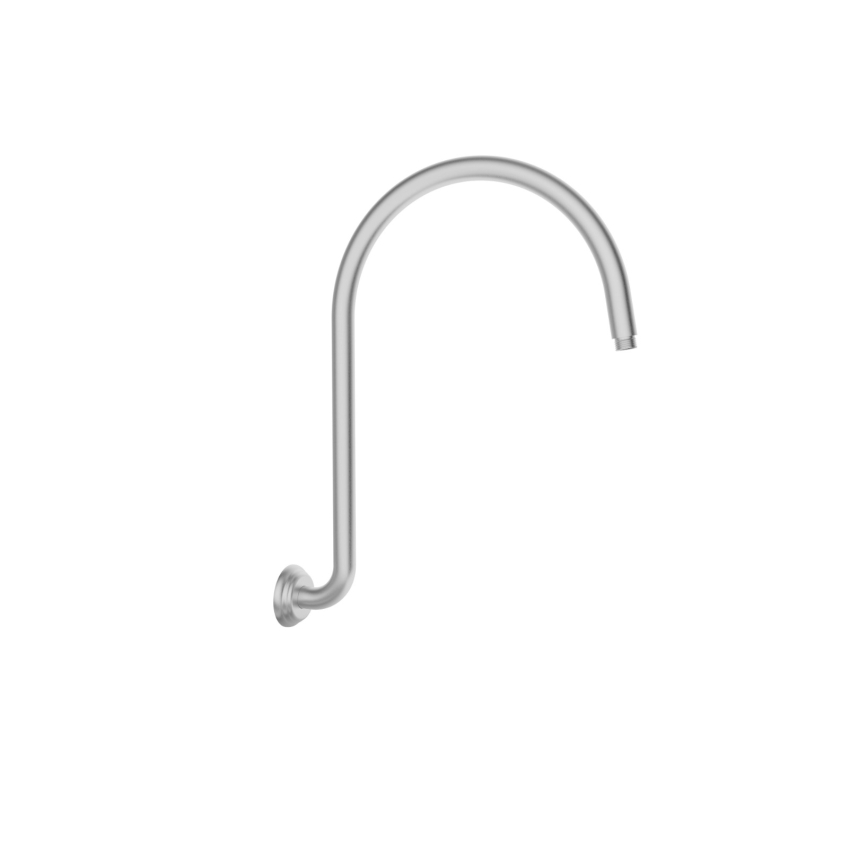Clasico High-rise Shower Arm In Brushed Nickel