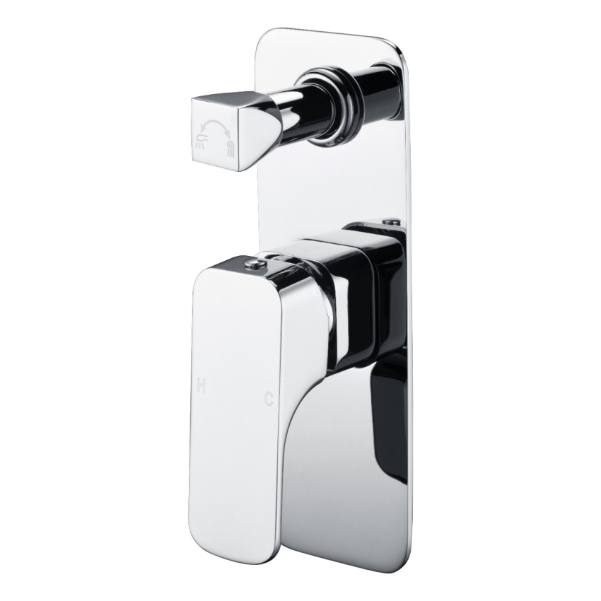 Eden Wall Mixer with Diverter Chrome