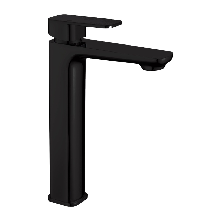 Nova High Rise Basin Mixer Matt Black 