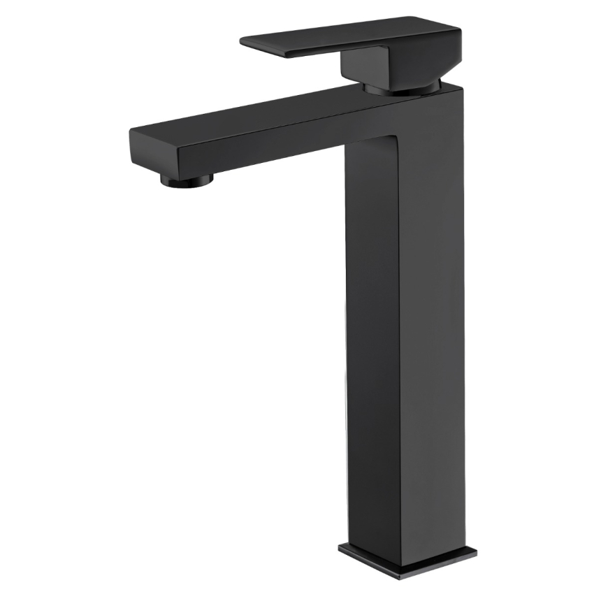 Rosa High Rise Basin Mixer Matt Black