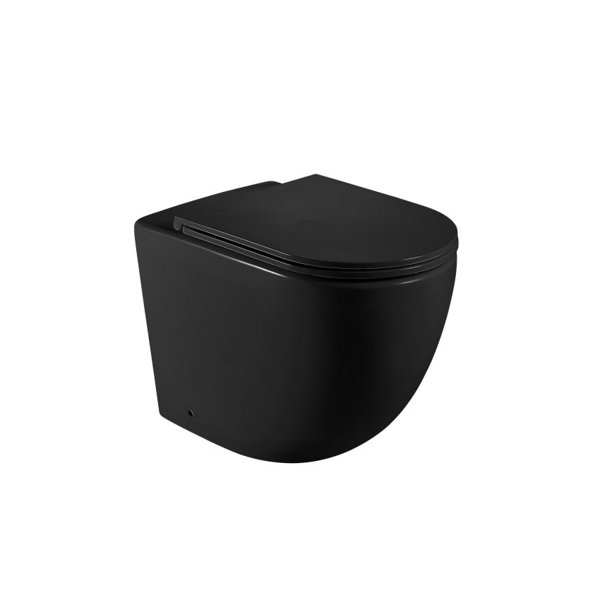 Norton99  Matt Black Floor Pan With Slim Uf Seat Cover 