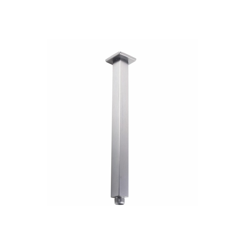 Cavallo Chrome Square Ceiling Shower Arm 400mm