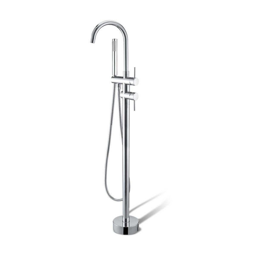 Pentro Chrome Free Standing Spout & Shower
