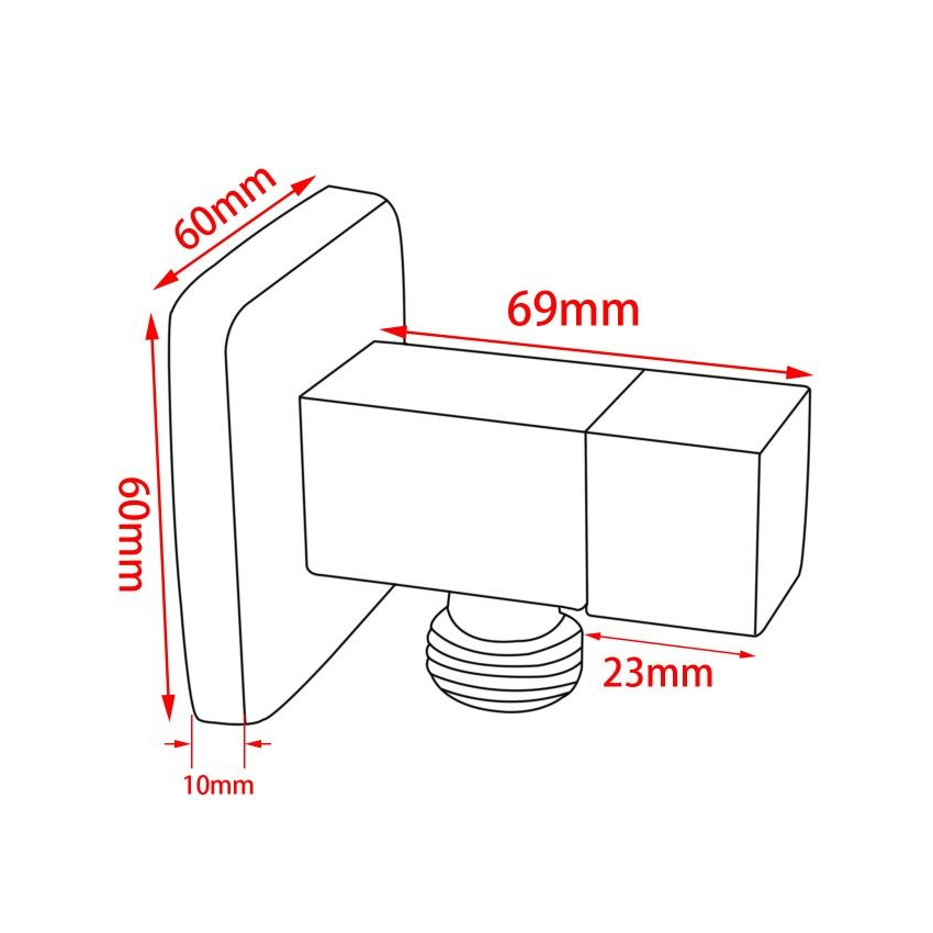 Esperia Matte Black G 3/4