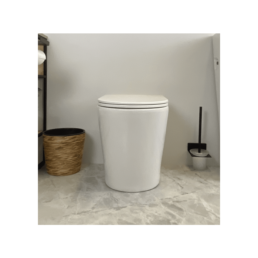 Berlin99: Floor-Mount Conceal System Toilet. : Floor-Mount Conceal System Toilet Quiet Flushing Technology