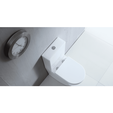 London Back To Wall Toilet Suite (Rimless)With Slim Seat Cover And Universal Inlet Cistern  T6