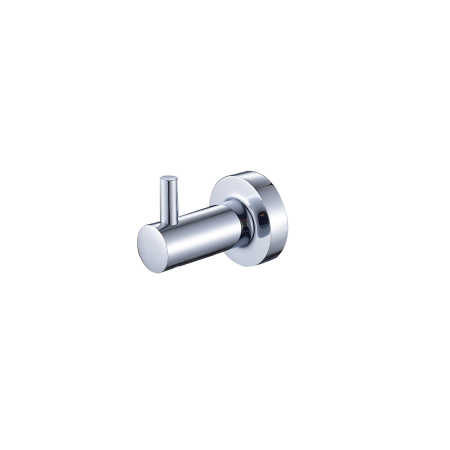 Ruby Round Robe Hook Chrome