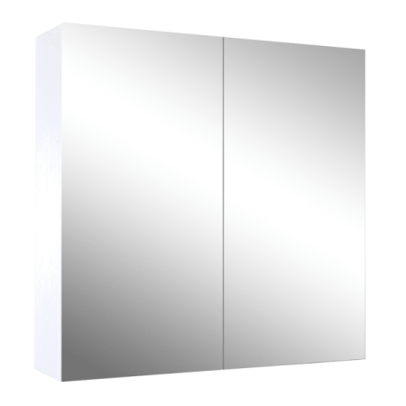 900*720*150mm Pvc White Shaving Cabinet Two Doors