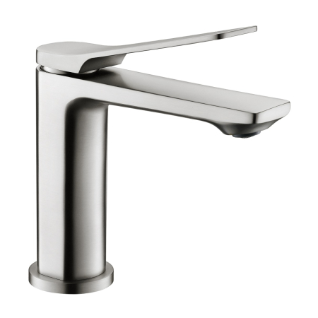 Rushy Brushed Nickel Basin Mixer Bathroom Tapware