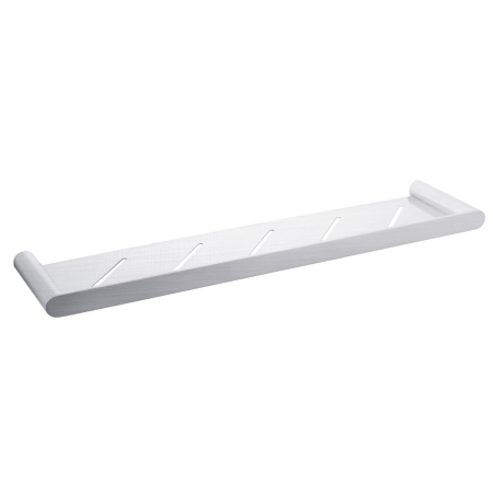 Brushed Nickel Round Stainless Steel Shelf