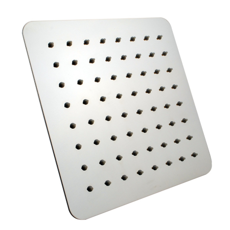 Super-slim Square Brushed Nickel Rainfall Shower Head 250mm