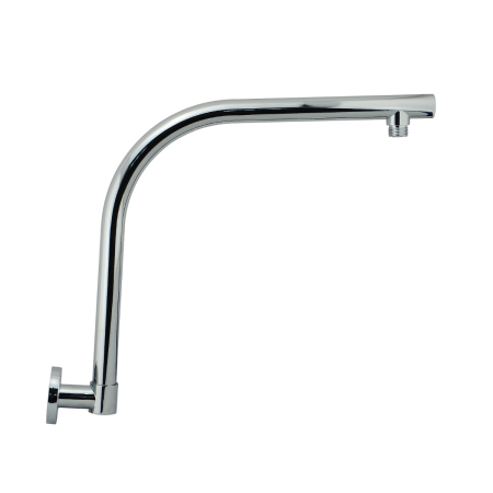 Round Chrome Swivel Wall Mounted Shower Arm