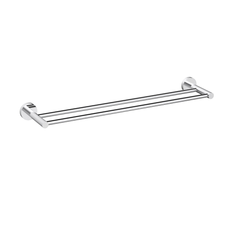 600mm Otus Slimline Double Towel Rail Chrome