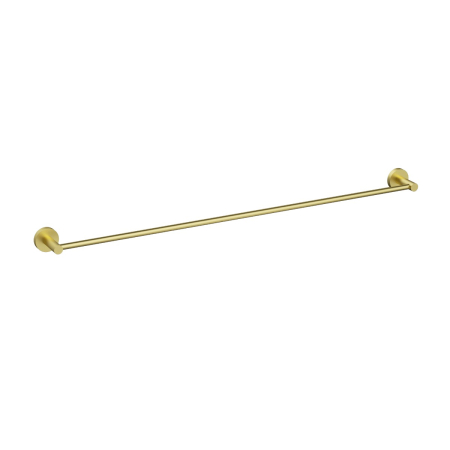 900mm Otus Slimline Single Towel Rail Brushed Gold
