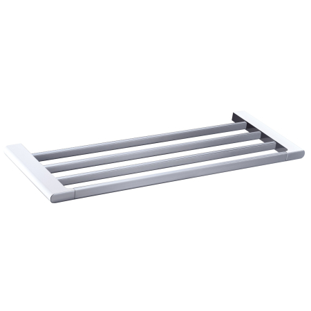 Cora Towel Shelf 600 mm Chrome & White