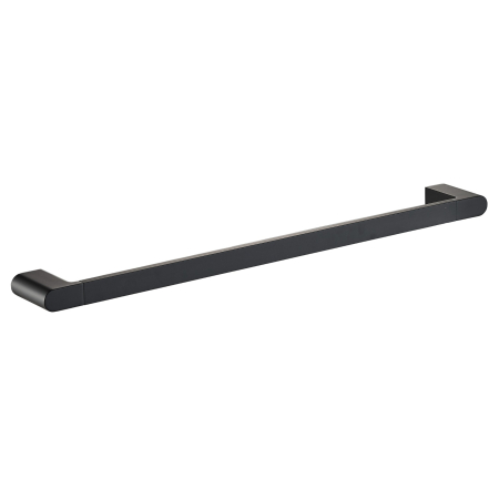 Flores Single Towel Rail 800 mm Matt Black