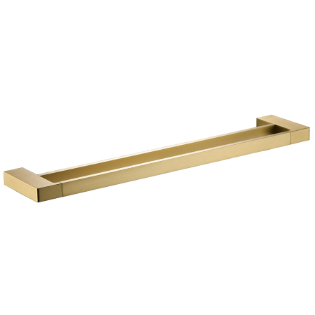 Ceram Double Towel Rail 800 mm Brushed Gold