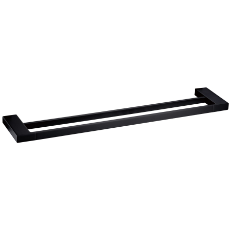 Eden Double Towel Rail 800 mm Matt Black