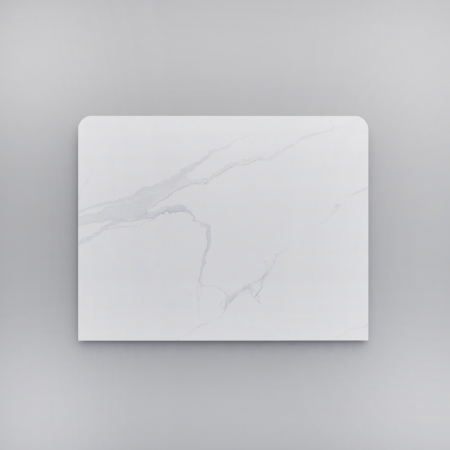 600mm White Marble Look Sintered Stone Top Benchtop