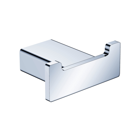 Aiko Square Double Robe Hook Chrome