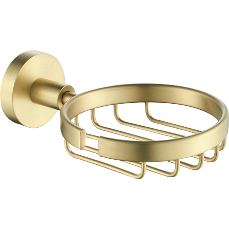 Otus Round Soap Dish Brushed Gold