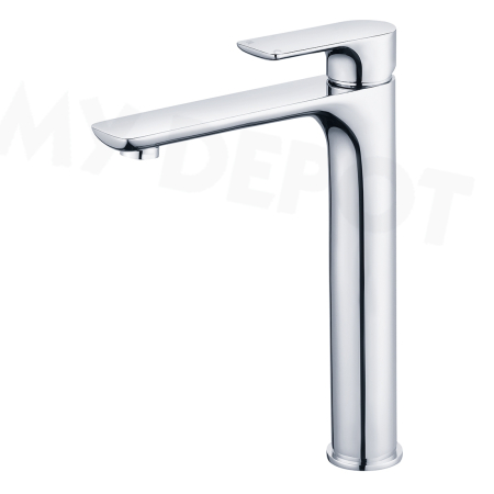 Chrome Bathroom Tall Basin Sink Mixer Tap
