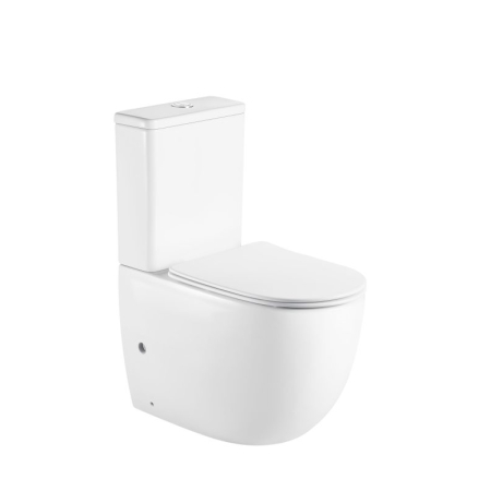 Cera Back To Wall Toilet Suite With Slim Uf Seat Cover(620*380*825) With Cistern T3