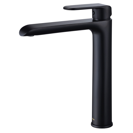 Kara High Rise Basin Mixer Matt Black