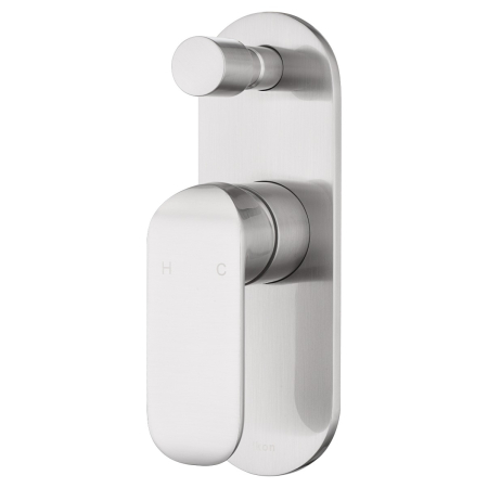 Kara Wall Mixer with Diverter Brushed Nickel