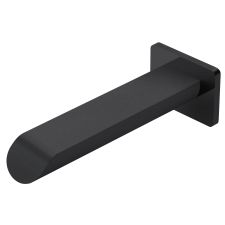 Kara Bath Spout Curved Tip Matt Black