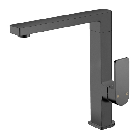 Flores Sink Mixer Matt Black