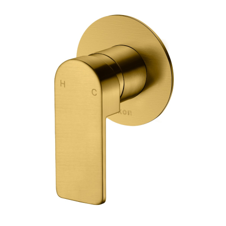Flores Wall Mixer Brushed Gold