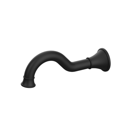 Clasico Spout in Matt Black
