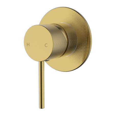 Hali Wall Mixer Brushed Gold