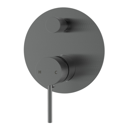 Hali Wall Mixer with Diverter Gunmetal