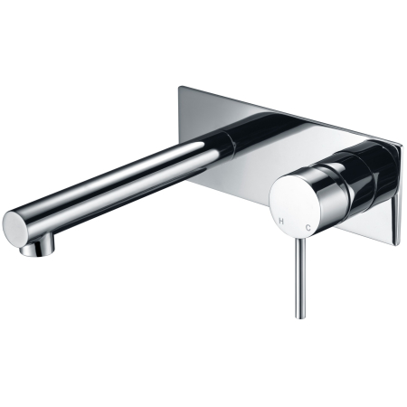 Hali Wall Basin Mixer Chrome