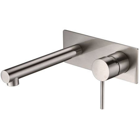 Hali Wall Basin Mixer Brushed Nickel