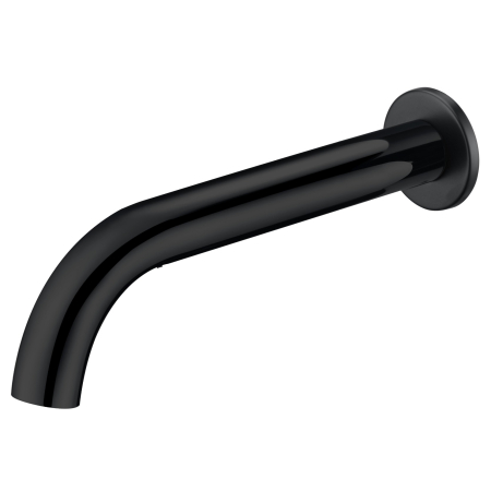 Hali Curve Bath Spout Matt Black